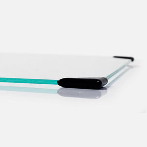 Paleta POSH® de Mesa de vidrio templado Transparente 12 x 16 in (30.5 x 40.6 cms)