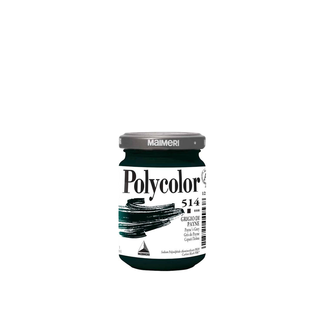 Acrílico Polycolor 140 ml Gris de Payne 514