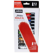 Cargar imagen en el visor de la galería, Set Óleo 12 ml Pebeo Studio Huile XL 12 piezas
