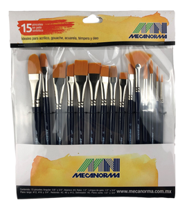 Set pinceles MN151 Mecanorma
