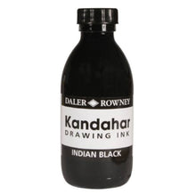 Cargar imagen en el visor de la galería, Tinta China Negra Kandahar 175 ml Daler Rowney
