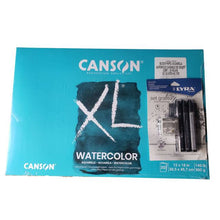 Cargar imagen en el visor de la galería, Block XL Acuarela Canson 12 x 18 in  + Set de Grafitos LYRA de Regalo
