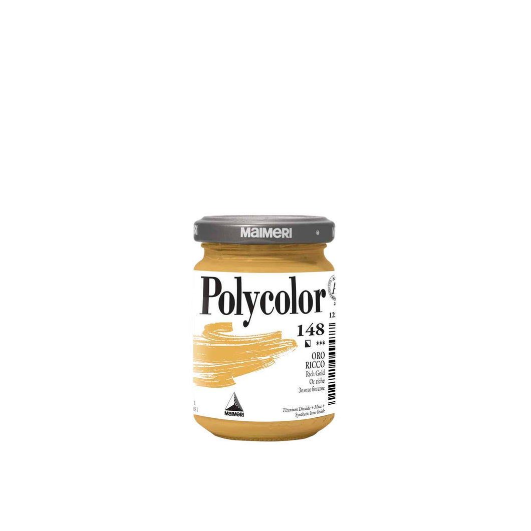 Acrílico Polycolor 140 ml Oro Rico 148