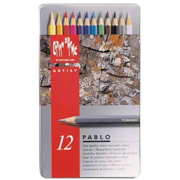 Lápices de color Pablo Caran D'ache 12 piezas
