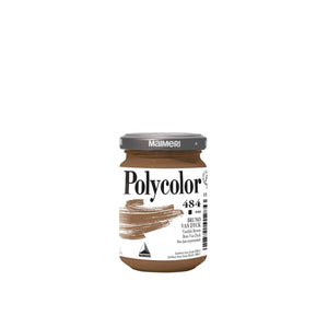 Acrílico Polycolor 140 ml Pardo Van Dyck 484