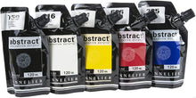 Cargar imagen en el visor de la galería, Acrílico Abstract Sennelier Set Primary (5 pouch 120 ml) &amp; 8 boquillas Sennelier
