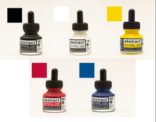 Cargar imagen en el visor de la galería, Tinta Acrílica Abstract  Set Primary (5 und de 30 ml) Sennelier
