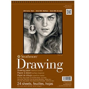 Block Strathmore Dibujo/Drawing Serie 400 11 x 14 in (27.9 x 35.6 cms ) Superficie Media