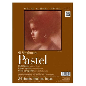 Block Strathmore Pastel Serie 400 9 x 12 in (22.9 x 30.5 cms ) Colores Surtidos