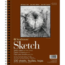 Cargar imagen en el visor de la galería, Block Strathmore Sketch Serie 400 11 x 14 in  (27.9 x 35.6 cms)
