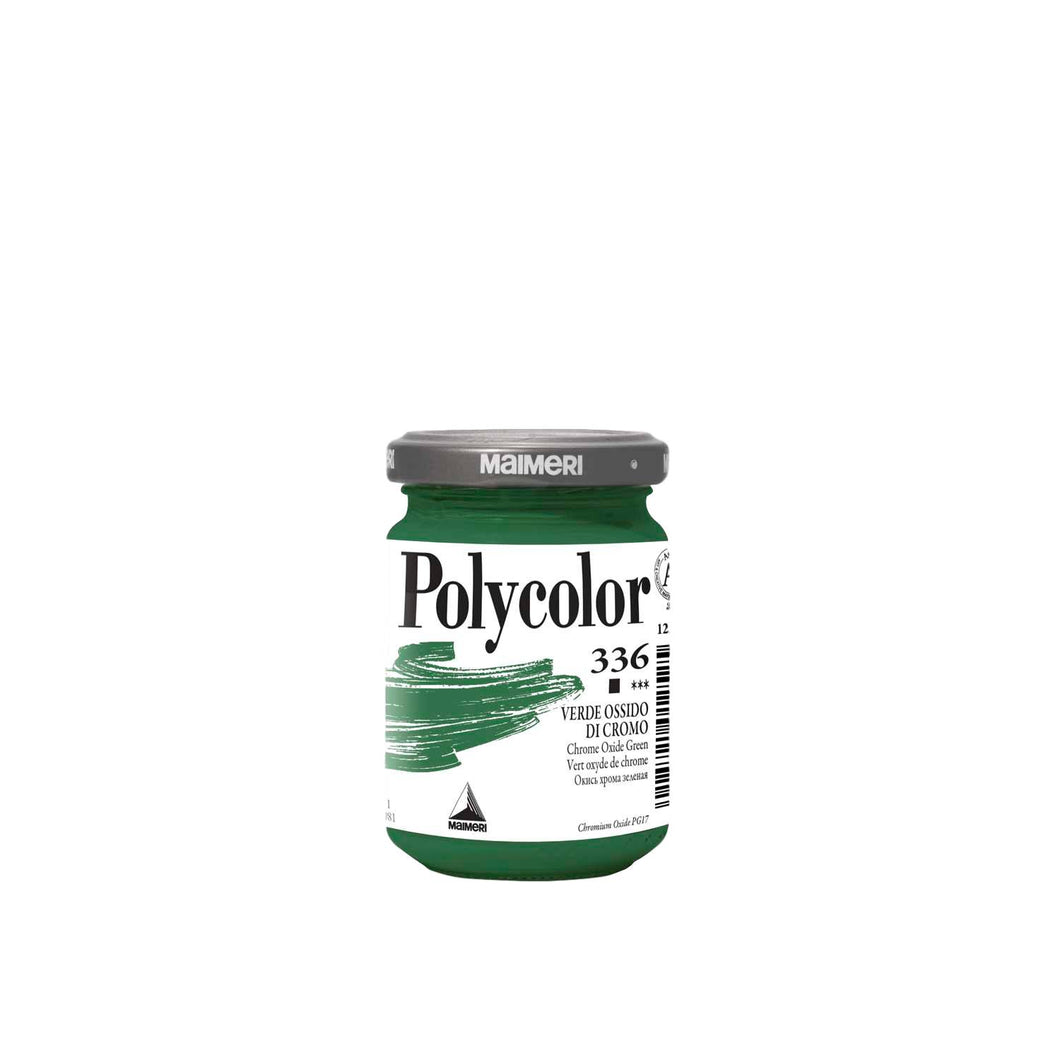 Acrílico Polycolor 140 ml Verde Óxido de Cromo 336