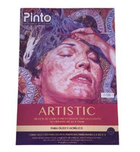Cargar imagen en el visor de la galería, Block Artistic 10 lienzos Loneta Profesional 100% Algodón (42 x 59 cms)
