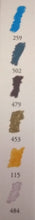 Cargar imagen en el visor de la galería, Caja Pasteles Extra suaves à l&#39;écu &quot;Orilla del Mar&quot; 6 colores Sennelier 1/2 barras
