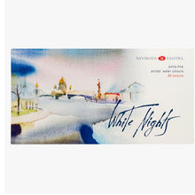 Cargar imagen en el visor de la galería, Acuarelas Estuche Plástico White Nights 24 Pastillas
