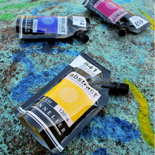 Cargar imagen en el visor de la galería, Acrílico Abstract Sennelier 543 Amarillo cadmio oscuro imitación Pouch 120 ml
