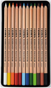 Lápices de color acuarelables Rembrandt Aquarell Lyra 12 piezas