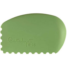 Cargar imagen en el visor de la galería, Espátula Cuña de Silicona W-03 Verde / Wedge Tool Catalyst™
