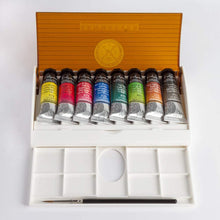 Cargar imagen en el visor de la galería, Acuarelas L&#39;Aquarelle Estuche de Viaje Sennelier 8 tubos de 10 ml
