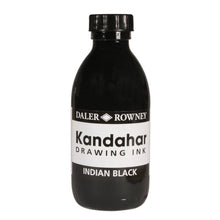 Cargar imagen en el visor de la galería, Tinta China Negra Kandahar 175 ml Daler Rowney
