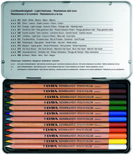 Cargar imagen en el visor de la galería, Lápices de color acuarelables Rembrandt Aquarell Lyra 12 piezas
