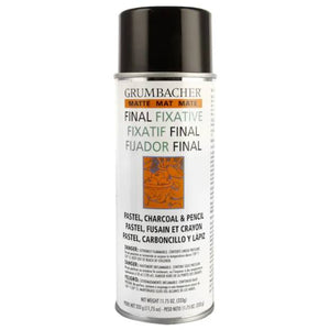 Spray Fijador Final Grumbacher 11.75 oz / 333 gr Mate