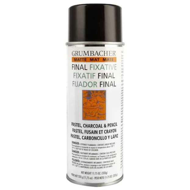 Spray Fijador Final Grumbacher 11.75 oz / 333 gr Mate