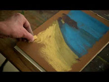 Cargar y reproducir el video en el visor de la galería, Caja Pasteles Extra suaves à l&#39;écu &quot;Orilla del Mar&quot; 6 colores Sennelier 1/2 barras

