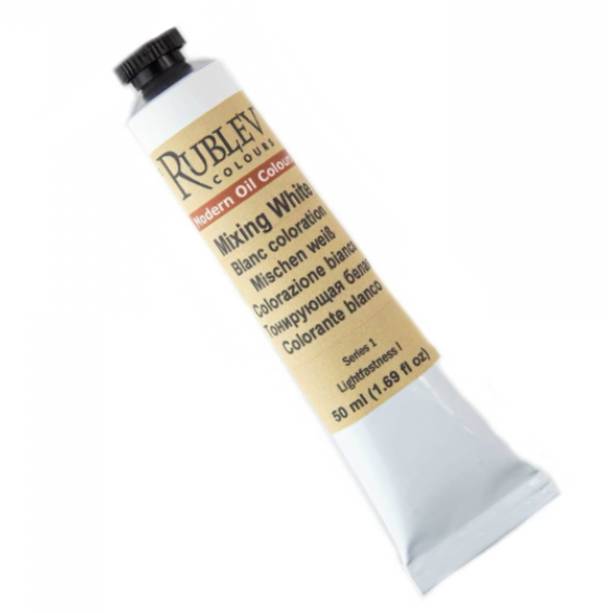 Oleo Rublev Colorante Blanco  50ml
