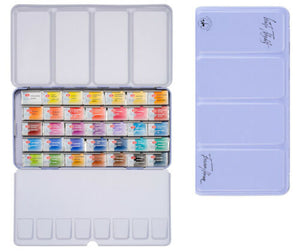 Acuarelas Estuche Metálico White Nights 35 Pastillas