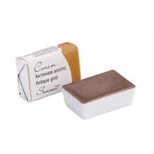 Cargar imagen en el visor de la galería, Acuarelas Metálicas Oro Antiguo  Sonnet Pastilla 2.5 ml
