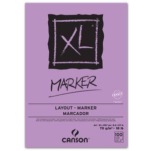 Block XL Marker Canson A4 8.3 x 11.7 in (21 x 29.7 cm)